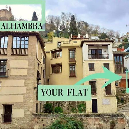 Ferienwohnung Cosy Flat / Literally At The Foot Of Alhambra Granada Exterior foto